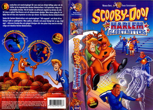 SCOOBY-DOO MÖTER HARLEM GLOBETROTTERS (VHS)