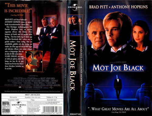 MÖT JOE BLACK (VHS)