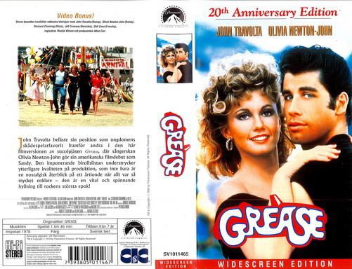 GREASE (VHS)