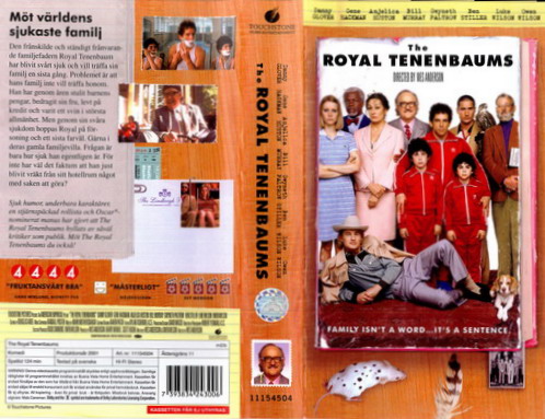 ROYAL TENENBAUMS (VHS)