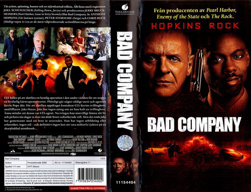 BAD COMPANY (VHS) ny