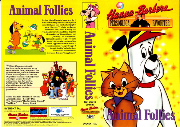 ANIMAL FOLLIES (Vhs-Omslag)