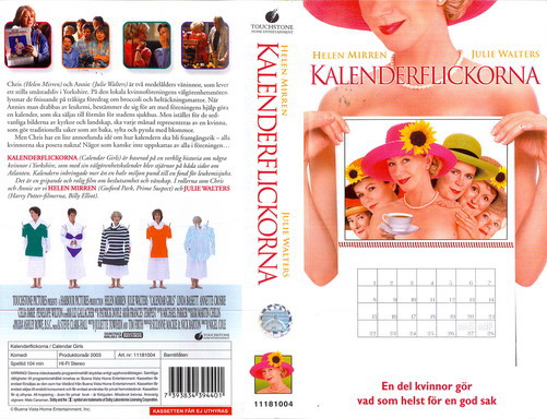 KALENDERFLICKORNA (VHS)