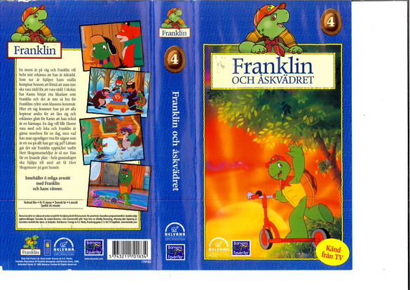 FRANKLIN 4 FRANKLIN OCH ÅSKVÄDRET (VHS)