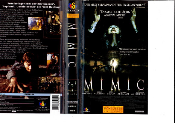 MIMIC (VHS)