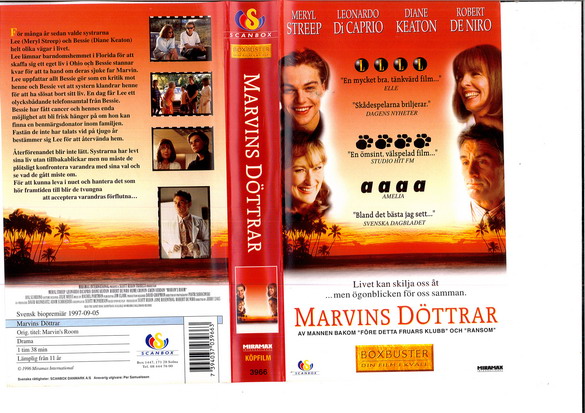 MARVINS DÖTTRAR (VHS)