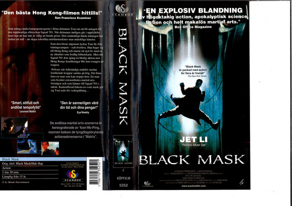 BLACK MASK (VHS)