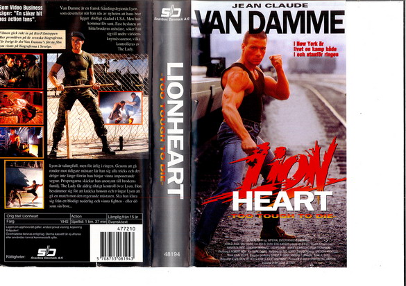 LIONHEART (VHS)