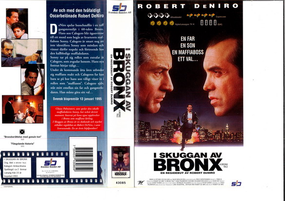 I SKUGGAN AV BRONX (VHS)