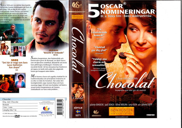 CHOCOLAT (VHS)