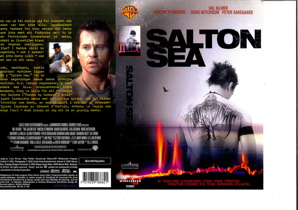 SALTON SEA (vhs-omslag)