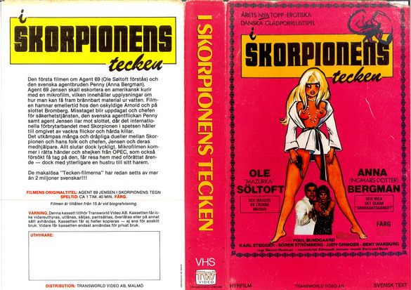 I SKORPIONENS TECKEN  (VHS)