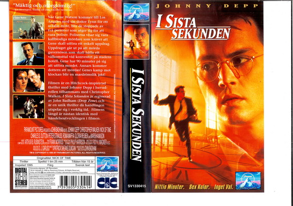 I SISTA SEKUNDEN  (VHS)