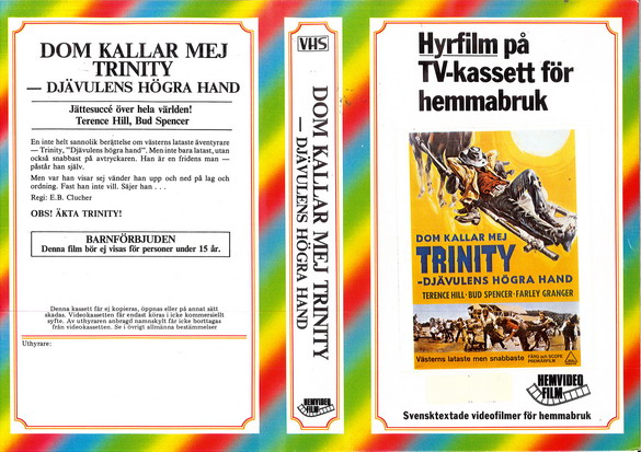 047 TRINITY - DJÄVULENS HÖGRA HAND (VHS)