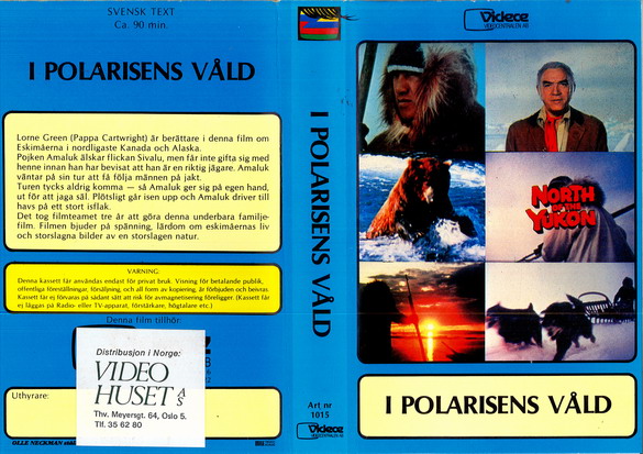 I POLARISENS VÅLD (VHS omslag)
