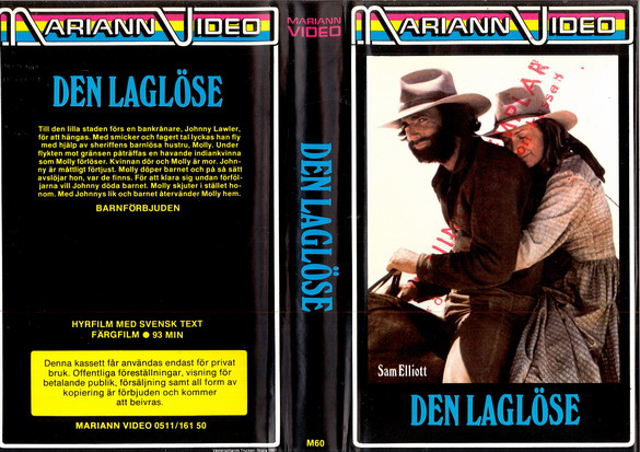 M 60 DEN LAGLÖSE (VHS)