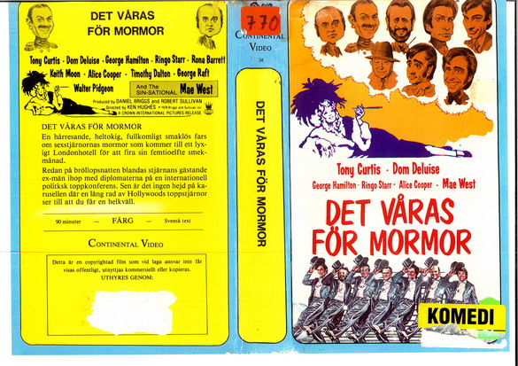 36-DET VÅRAS FÖR MORMOR (VHS)