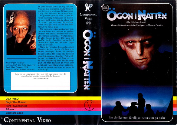 76 ÖGON I NATTEN (VHS)