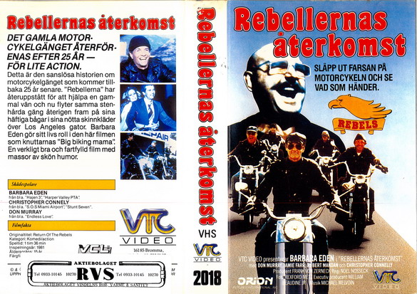 2018 REBELLERNAS ÅTERKOMST (VHS)