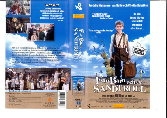 FEM BARN OCH ETT SANDTROLL (VHS)