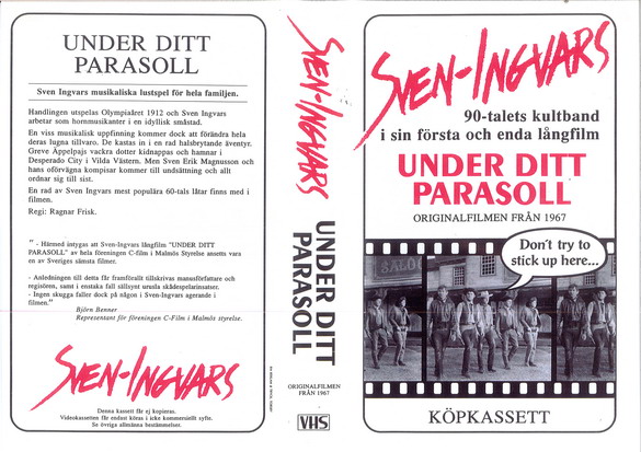 UNDER DITT PARASOLL - SVEN-INGVARS (VHS)