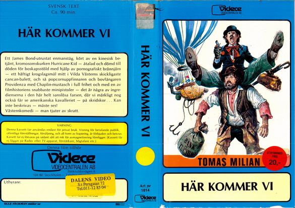 1014 Här Kommer Vi (VHS)