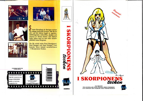 I SKORIONENS TECKEN (VHS)