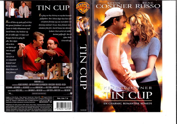TIN CUP (VHS) ny