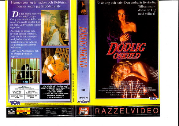 DÖDLIG OSKULD  (VHS)