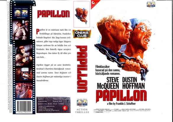 PAPILLON (VHS) cinema club