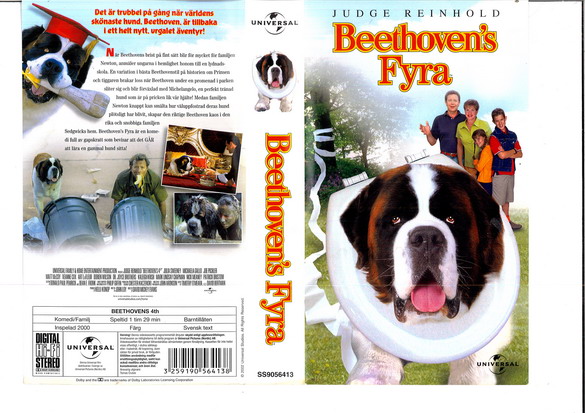 BEETHOVENS FYRA (VHS)