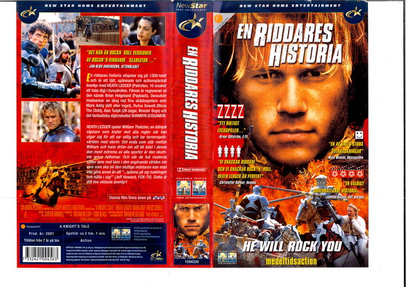 EN RIDDARES HISTORIA (VHS)