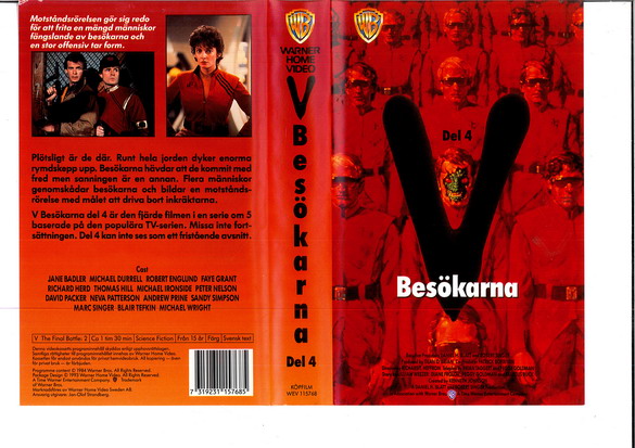 V - BESÖKARNA DEL 4 (VHS)