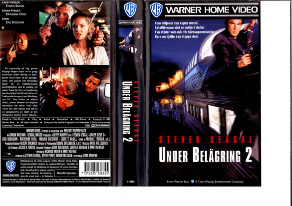 UNDER BELÄGRING 2 (VHS)