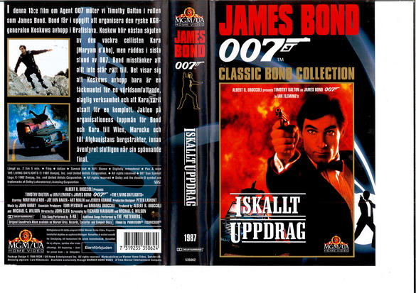 ISKALLT UPPDRAG (VHS)classic