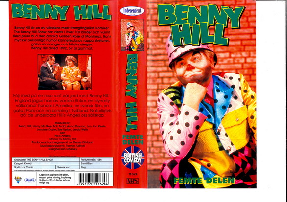 BENNY HILL DEL 5 (VHS)