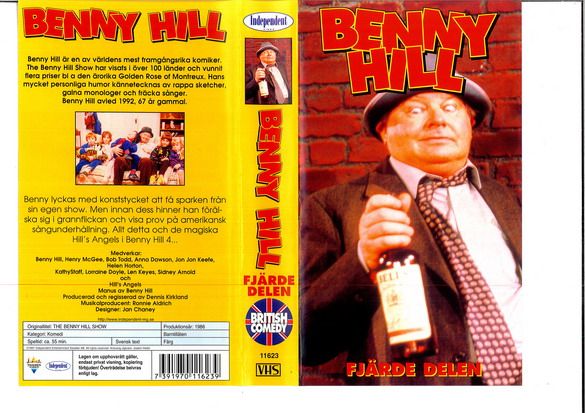 BENNY HILL DEL 4 (VHS)
