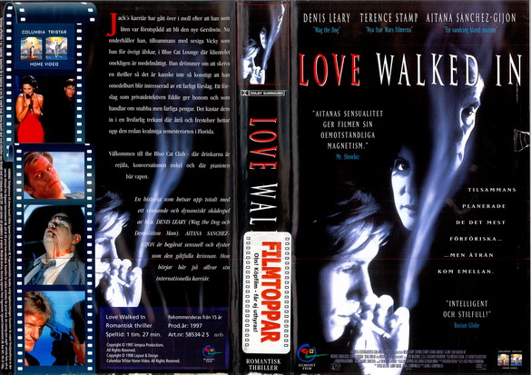 LOVE WALKED IN (VHS)