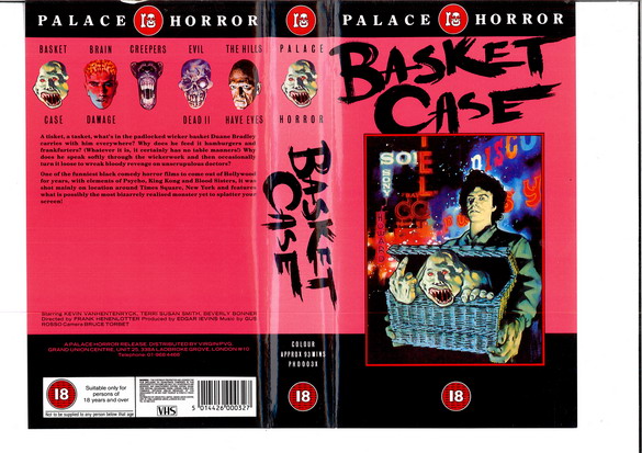 BASKET CASE (VHS) UK