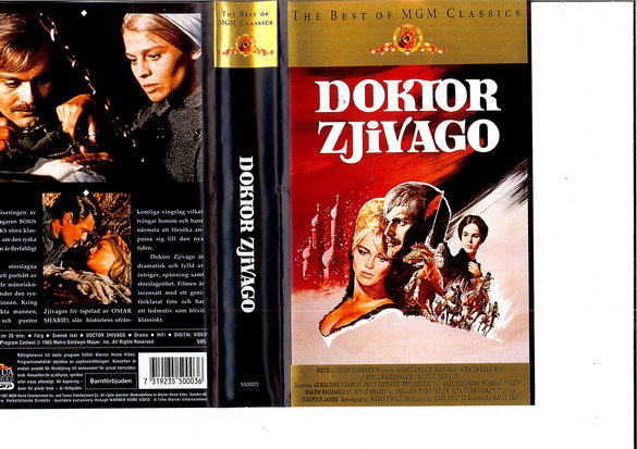 DIKTOR ZJIVAGO (VHS)
