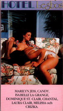 HOTEL LESBOS (VHS) sönderklppt pappask