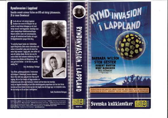 RYMDINVASION I LAPPLAND (VHS) ny