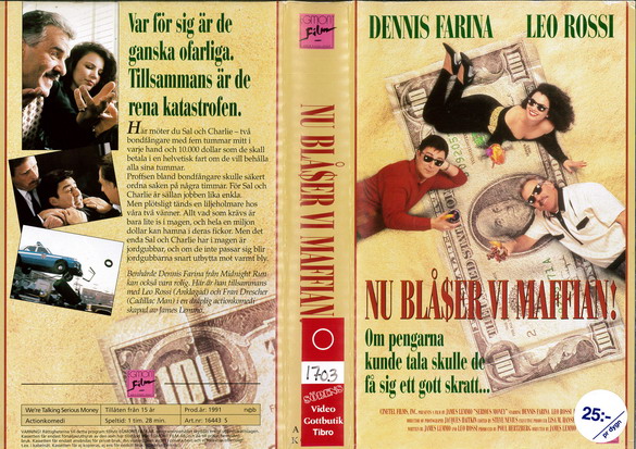 NU BLÅSER VI MAFFIAN  (VHS)