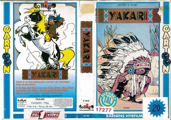 1016 YAKARI  (VHS)