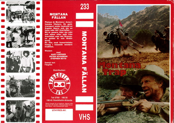 233 MONTANA FÄLLAN (VHS)