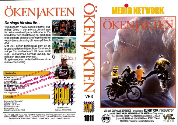 1011 ÖKENJAKTEN (VHS)
