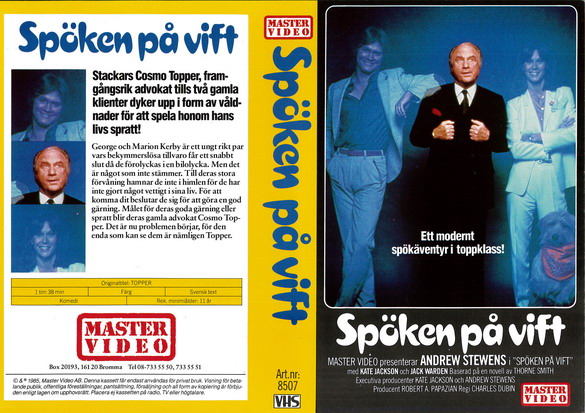 8507 SPÖKEN PÅ VIFT (VHS)
