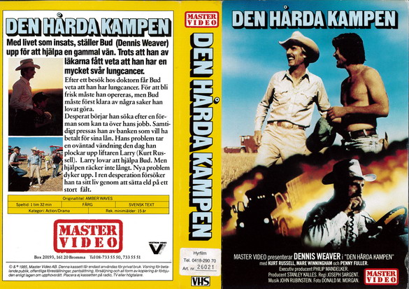 8513 DEN HÅRDA KAMPEN  (VHS)