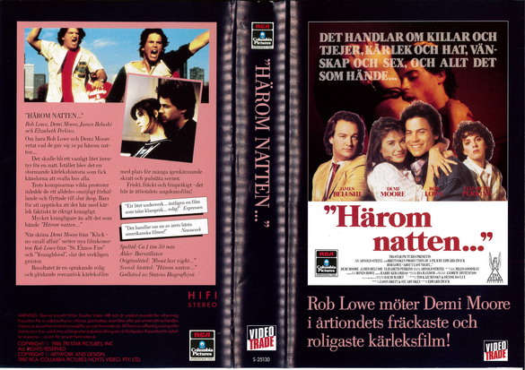 25130 HÄROM NATTEN (VHS)