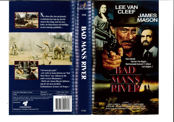BAD MAN'S RIVER (VHS)